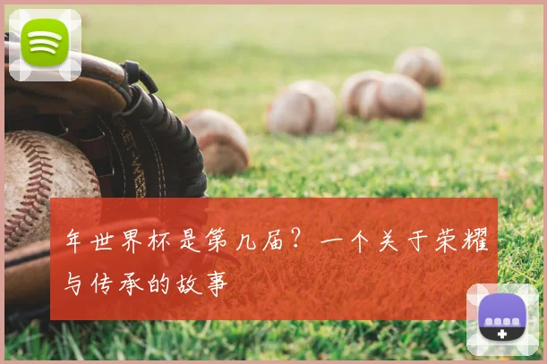年世界杯是第几届？一个关于荣耀与传承的故事